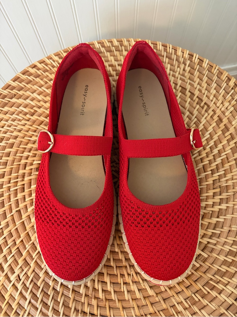Easy Spirit Mary Jane Espadrille 10W